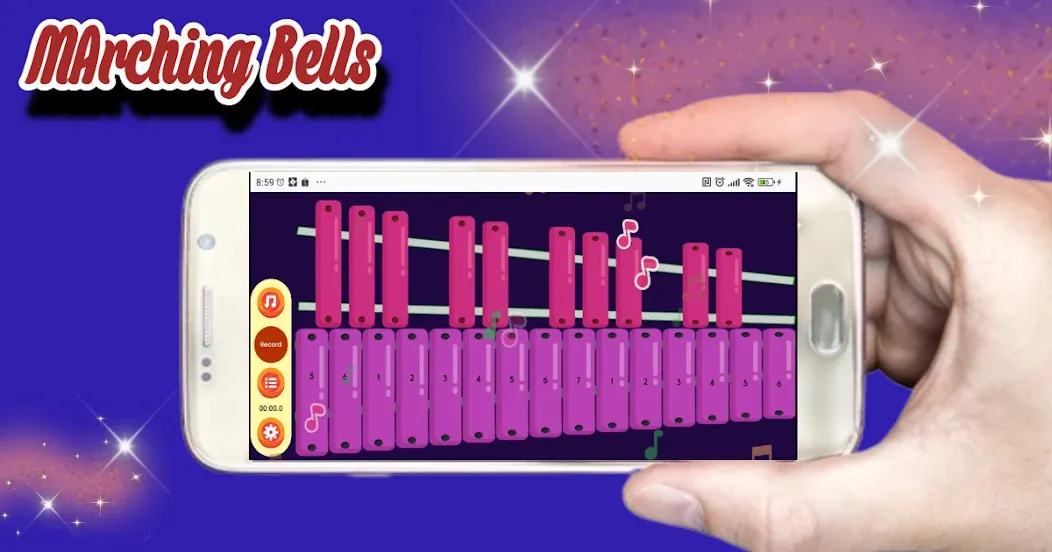 Virtual Marching Bells МОД/Взлом [Деньги, Монеты и Меню MOD] Screenshot 2