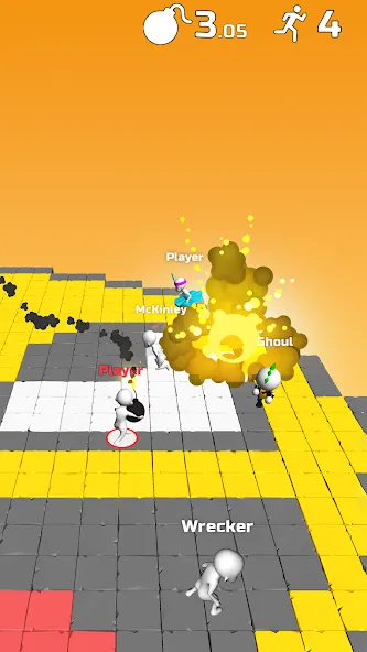 Do Not Boom .io - Tag io game МОД/Взлом [Много денег, Монет и Все открыто] Screenshot 4
