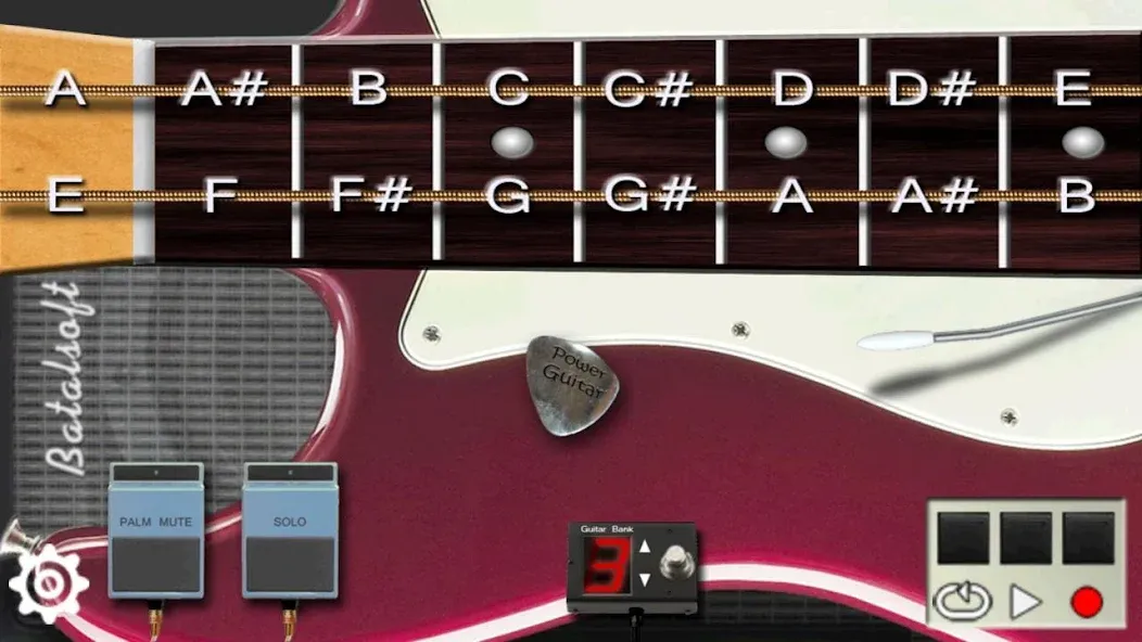 Power guitar HD МОД/Взлом [Все открыто, Дополнительные деньги и Меню MOD] Screenshot 1