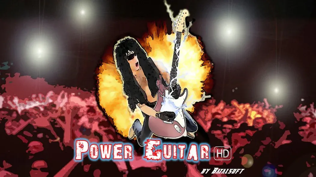 Power guitar HD МОД/Взлом [Все открыто, Дополнительные деньги и Меню MOD] Screenshot 2