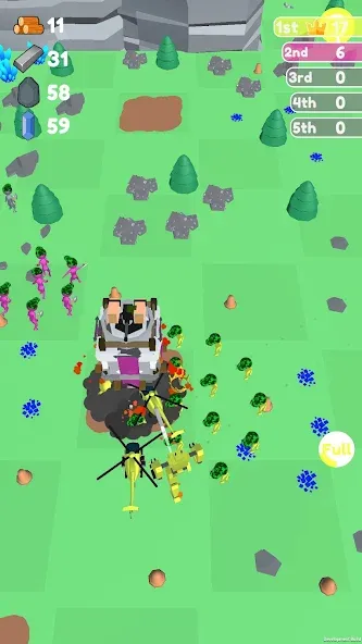Islands Control: Army War (Айлэндс Контрол) МОД/Взлом [Деньги, Монеты и Меню MOD] Screenshot 1