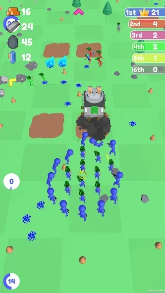 Islands Control: Army War (Айлэндс Контрол) МОД/Взлом [Деньги, Монеты и Меню MOD] Screenshot 2