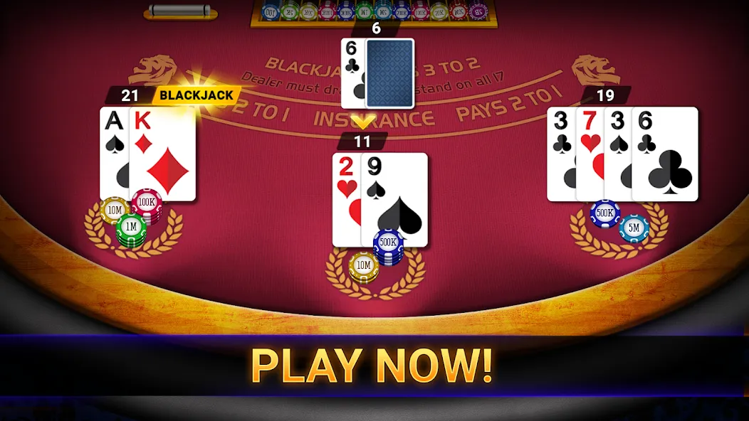 Blackjack 21: online casino (Блэкджек 21) МОД/Взлом [Все открыто, Дополнительные деньги и Меню MOD] Screenshot 3