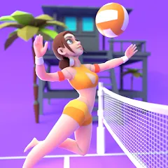 Скачать Beach Volleyball Game Взлом (Много денег) на Андроид бесплатно