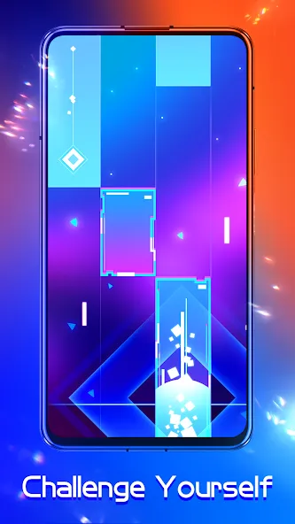 Piano Fire: Edm Music & Piano (Пиано Файр) МОД/Взлом [Бесконечные деньги, Монеты и Мега MOD] Screenshot 3
