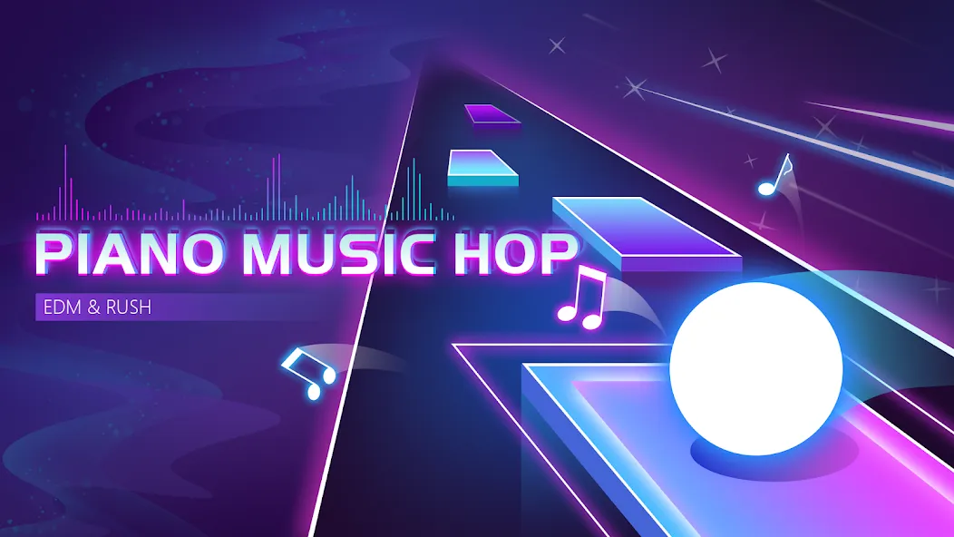Piano Music Hop: EDM Rush! (Пиано музыка хоп) МОД/Взлом [Много денег, Монет и Все открыто] Screenshot 1