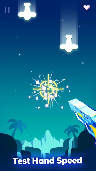 Beat Fire - Edm Gun Music Game МОД/Взлом [Много монет, Открытые уровни и Мега MOD] Screenshot 2
