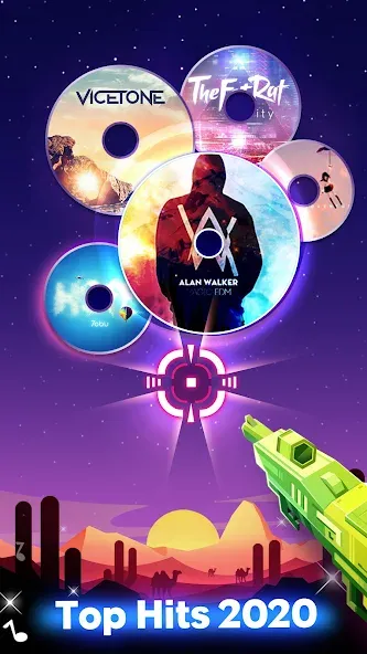 Beat Fire - Edm Gun Music Game МОД/Взлом [Много монет, Открытые уровни и Мега MOD] Screenshot 4