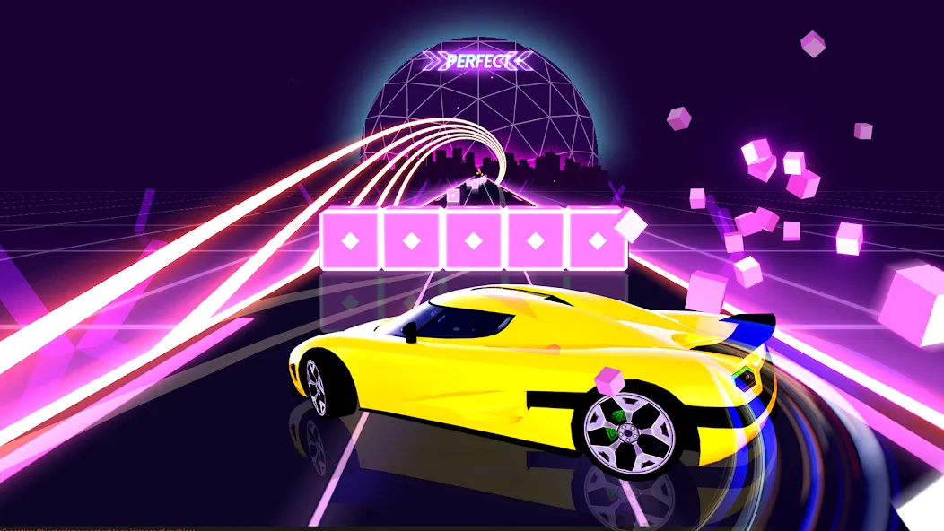 Music Racing GT: EDM & Cars (Музыка Гонок ГТ) МОД/Взлом [Деньги, Монеты и Меню MOD] Screenshot 5