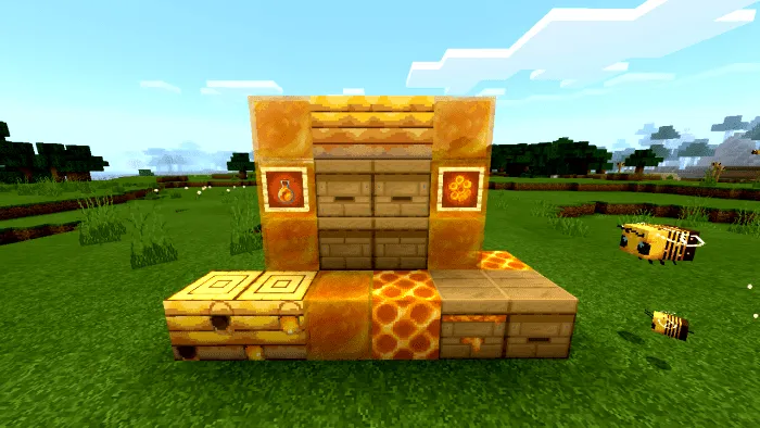 Bee Craft (Би Крафт) МОД/Взлом [Все открыто, Дополнительные деньги и Меню MOD] Screenshot 1