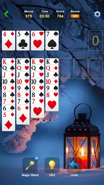 Solitaire - Classic Card Games МОД/Взлом [Бесконечные деньги, Монеты и Мега MOD] Screenshot 3