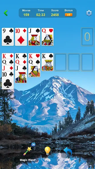Solitaire - Classic Card Games МОД/Взлом [Бесконечные деньги, Монеты и Мега MOD] Screenshot 5