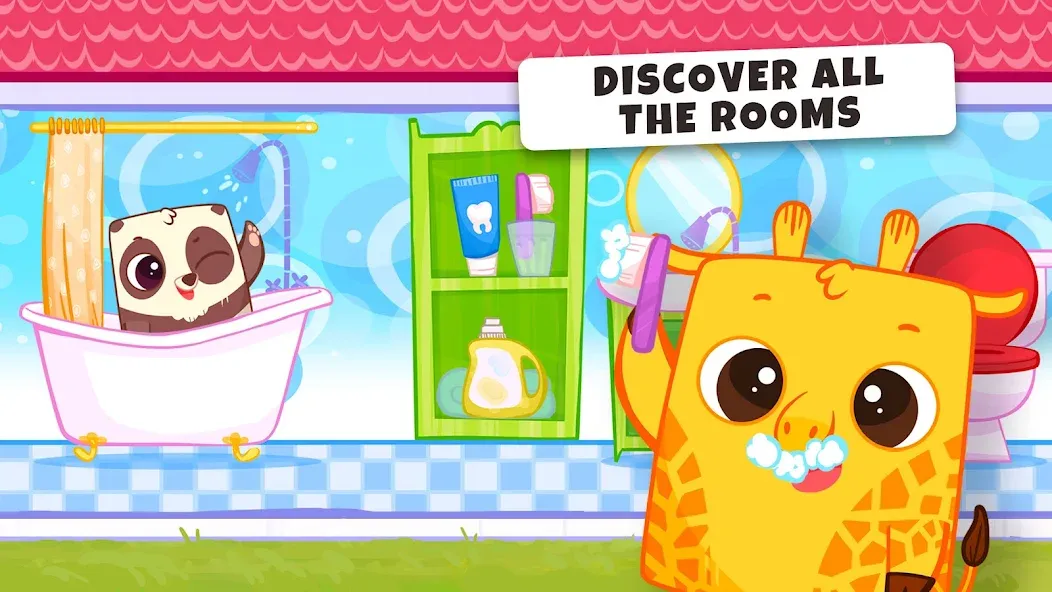 Bibi Home Games for Babies МОД/Взлом [Много денег, Монет и Все открыто] Screenshot 3