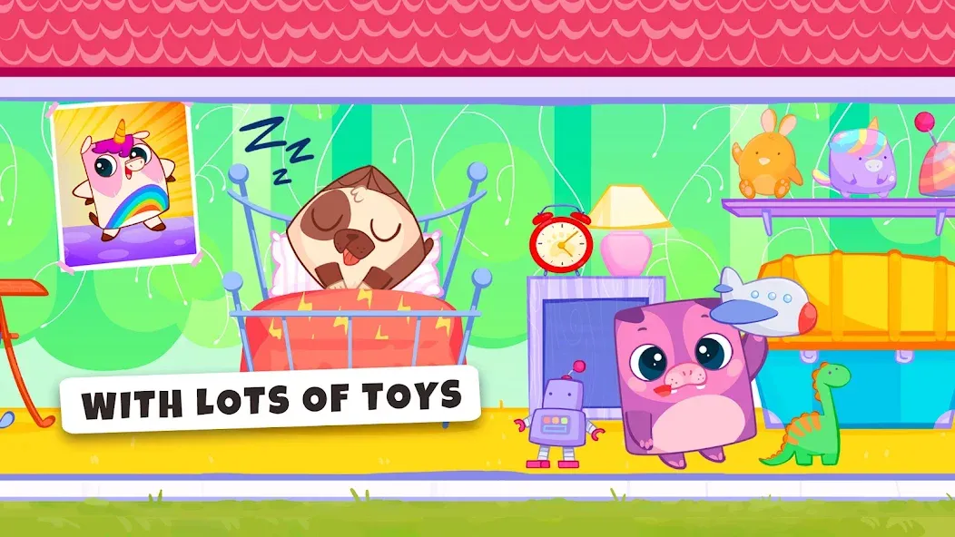 Bibi Home Games for Babies МОД/Взлом [Много денег, Монет и Все открыто] Screenshot 4
