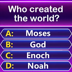 Скачать Bible Trivia - Word Quiz Game Взлом (Все подсказки и без рекламы) на Android