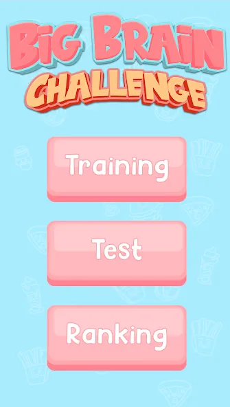 big brain challenge (биг брейн челлендж) МОД/Взлом [Деньги, Монеты и Меню MOD] Screenshot 1