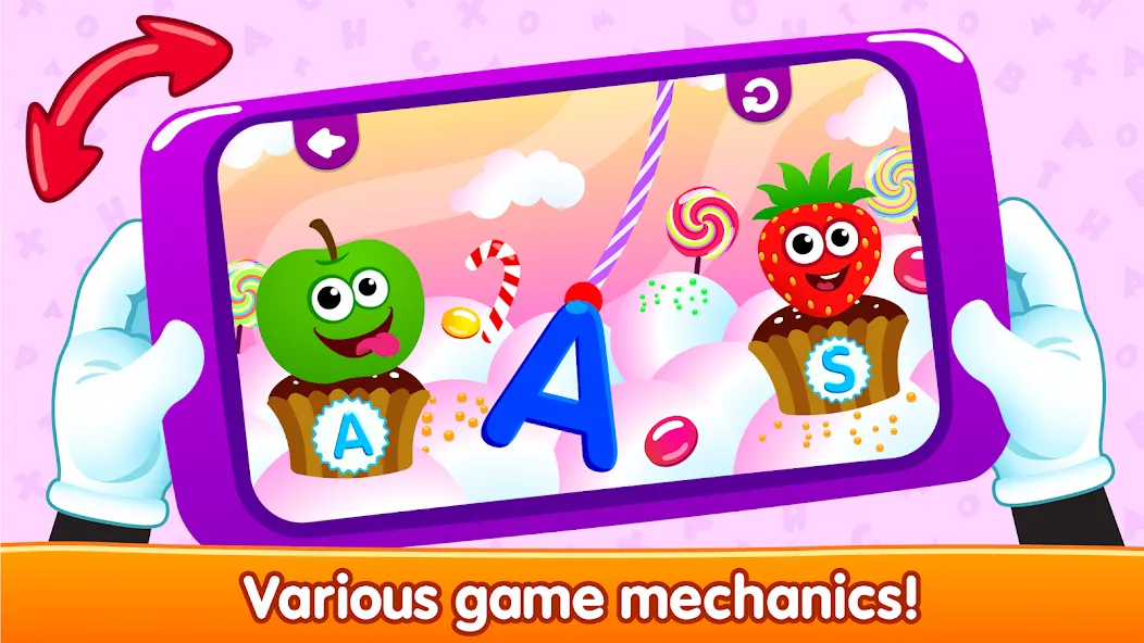 ABC kids! Alphabet learning! МОД/Взлом [Много денег, Монет и Все открыто] Screenshot 5
