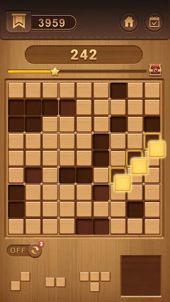 Block Sudoku Woody Puzzle Game МОД/Взлом [Много денег, Монет и Все открыто] Screenshot 4