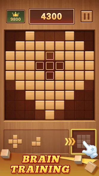 Wood Block 99 - Sudoku Puzzle (Вуд Блок 99) МОД/Взлом [Деньги, Монеты и Меню MOD] Screenshot 2