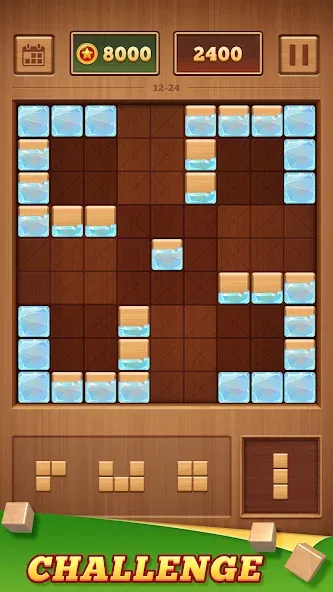 Wood Block 99 - Sudoku Puzzle (Вуд Блок 99) МОД/Взлом [Деньги, Монеты и Меню MOD] Screenshot 4