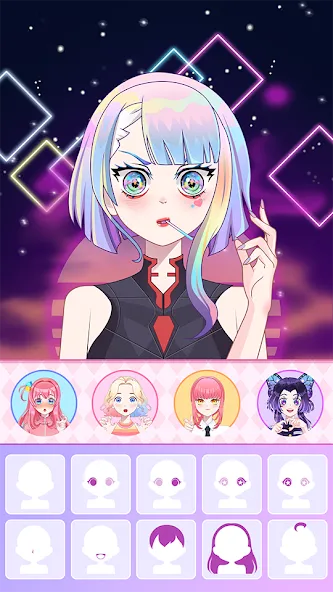 Anime Avatar Maker ASMR (Аниме Аватар Мейкер АСМР) МОД/Взлом [Много денег, Монет и Все открыто] Screenshot 5