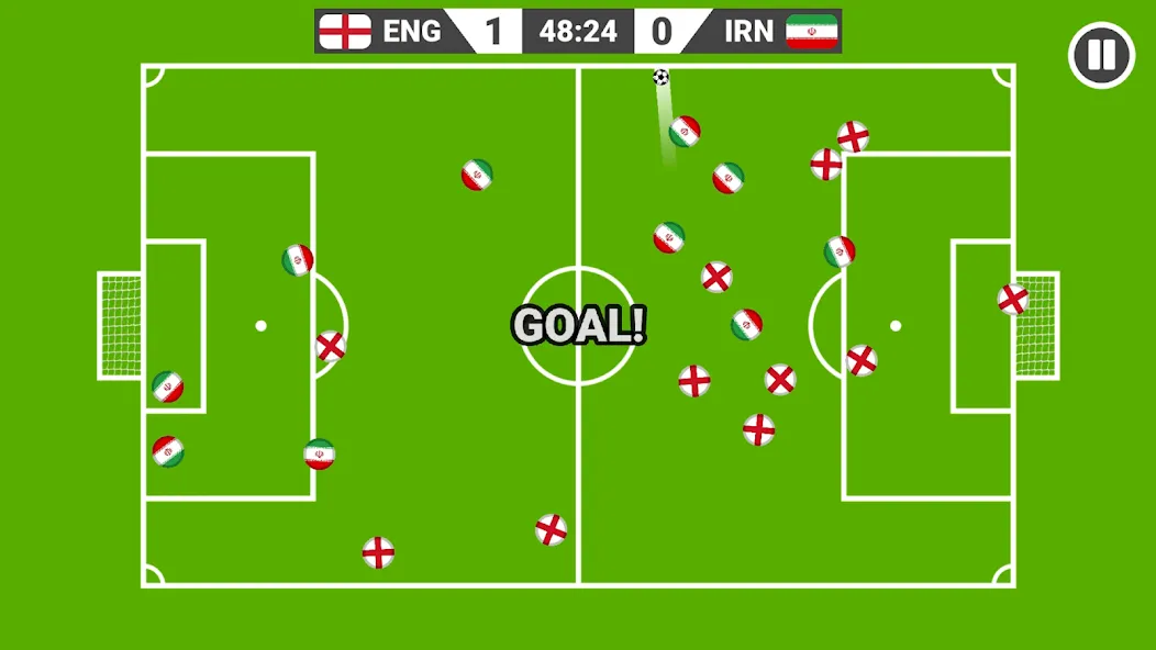 Marble Soccer (Марбль Соккер) МОД/Взлом [Много денег, Монет и Все открыто] Screenshot 2
