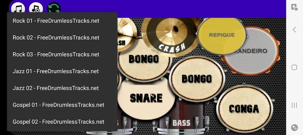 Drum Studio: Bateria Virtual (Драм студио) МОД/Взлом [Бесконечные деньги, Монеты и Мега MOD] Screenshot 4
