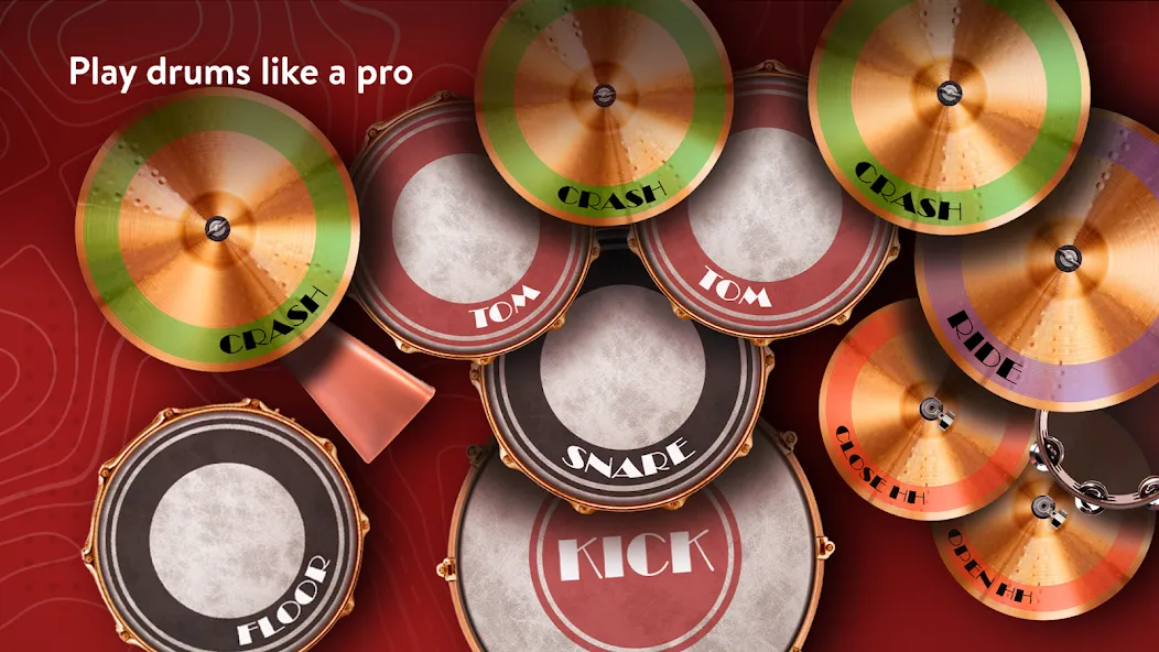 Classic Drum: electronic drums (Классик Драм) МОД/Взлом [Бесконечные деньги, Монеты и Мега MOD] Screenshot 1