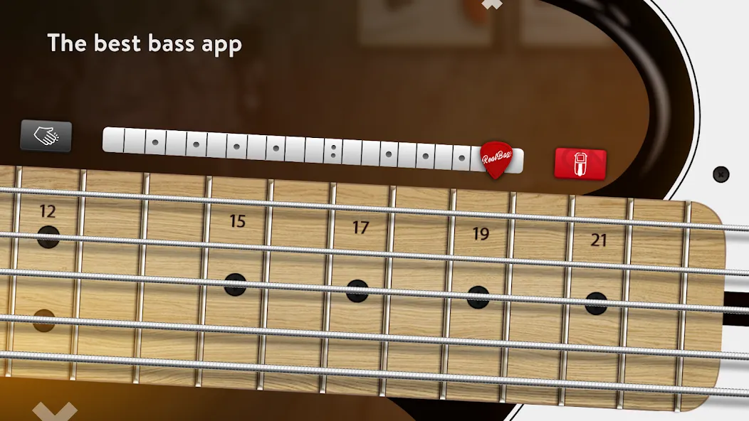 Real Bass: bass guitar (Риал Басс) МОД/Взлом [Все открыто, Дополнительные деньги и Меню MOD] Screenshot 1