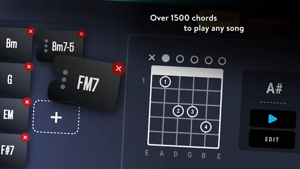 Real Guitar: lessons & chords (Реал Гитар) МОД/Взлом [Деньги, Монеты и Меню MOD] Screenshot 4