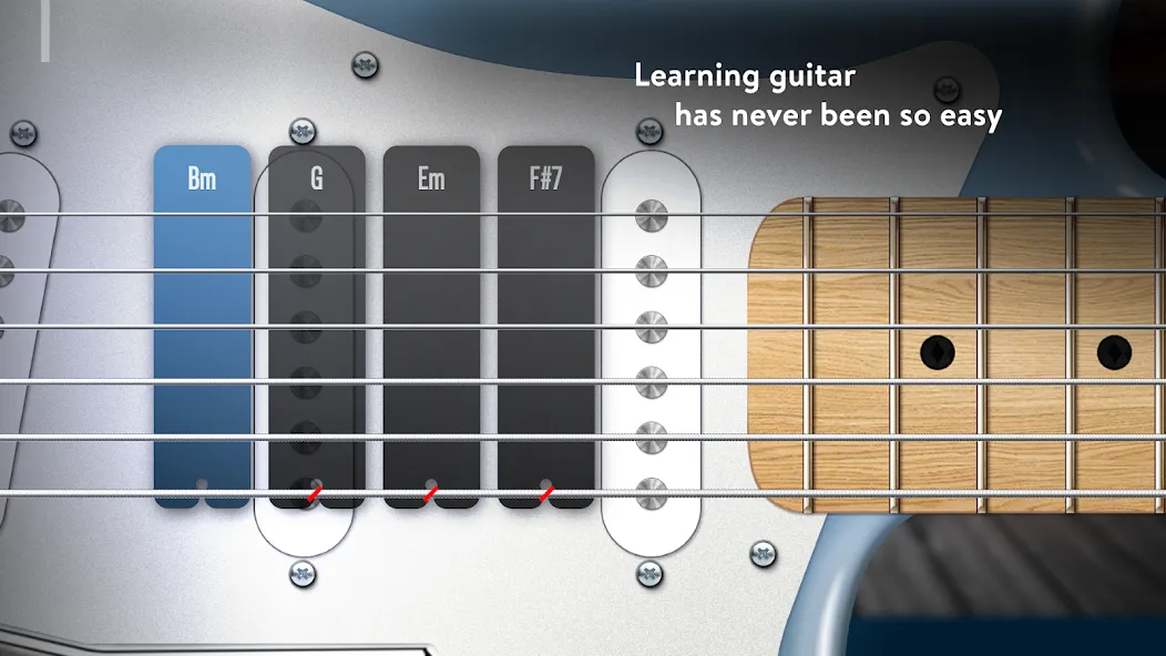 Real Guitar: lessons & chords (Реал Гитар) МОД/Взлом [Деньги, Монеты и Меню MOD] Screenshot 5