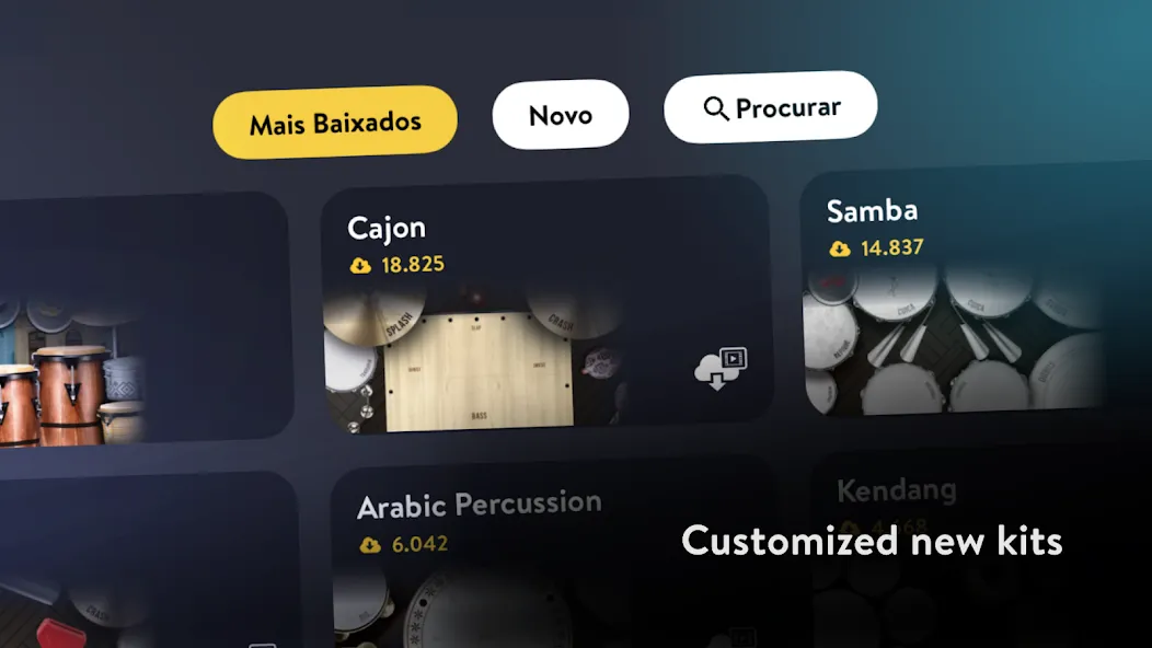 Real Percussion: instruments (Реал Перкуссион) МОД/Взлом [Много денег, Монет и Все открыто] Screenshot 3