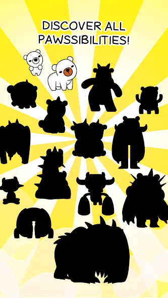 Bear Evolution: Idle Clicker (Беар Эволюшн) МОД/Взлом [Бесконечные деньги, Монеты и Мега MOD] Screenshot 4