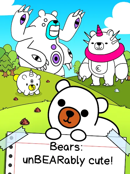 Bear Evolution: Idle Clicker (Беар Эволюшн) МОД/Взлом [Бесконечные деньги, Монеты и Мега MOD] Screenshot 5