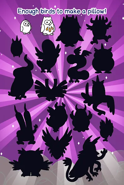 Birds Evolution: Merge Game (Брдс Эволюшн) МОД/Взлом [Деньги, Монеты и Меню MOD] Screenshot 4
