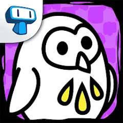 Скачать Взломанная Birds Evolution: Merge Game (Много денег) на андроид