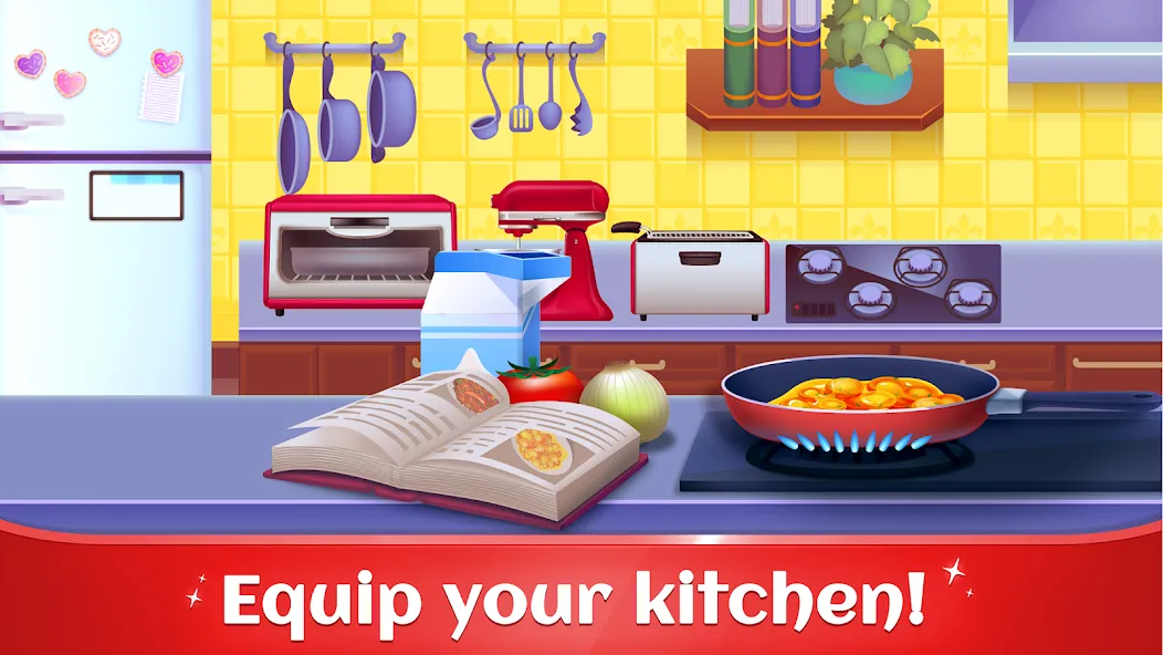 Cookbook Master: Cooking Games (Кулинарный Мастер) МОД/Взлом [Много денег, Монет и Все открыто] Screenshot 1