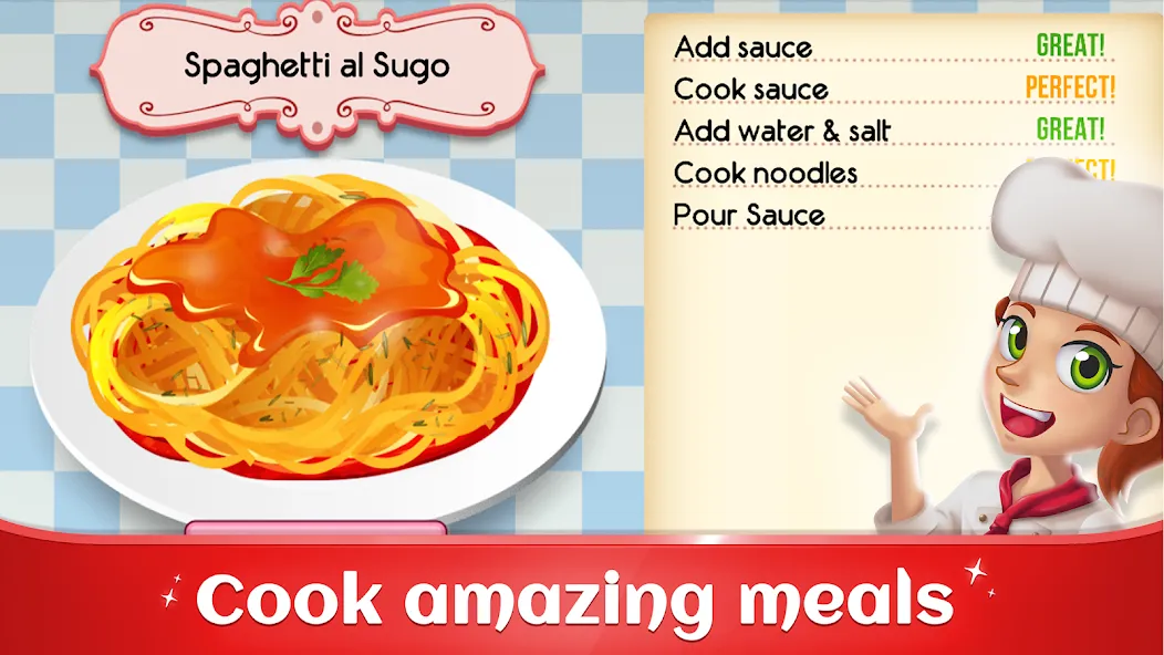 Cookbook Master: Cooking Games (Кулинарный Мастер) МОД/Взлом [Много денег, Монет и Все открыто] Screenshot 2