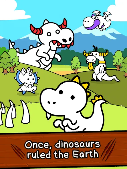 Dino Evolution: Dinosaur Game (Дино Эволюшн) МОД/Взлом [Много денег, Монет и Все открыто] Screenshot 5