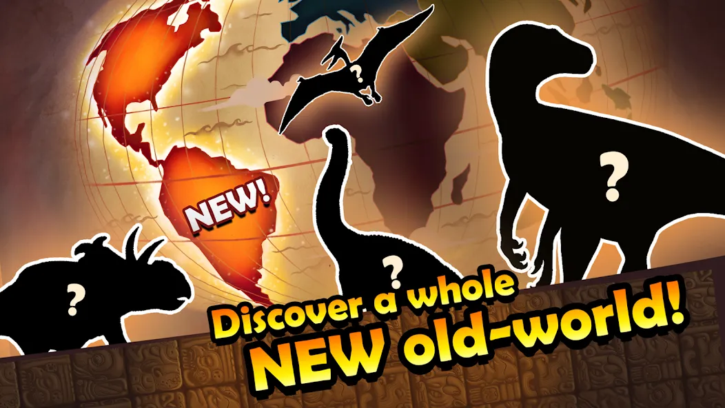 Dino Quest: Dig Dinosaur Game (Дино Квест) МОД/Взлом [Все открыто, Дополнительные деньги и Меню MOD] Screenshot 1