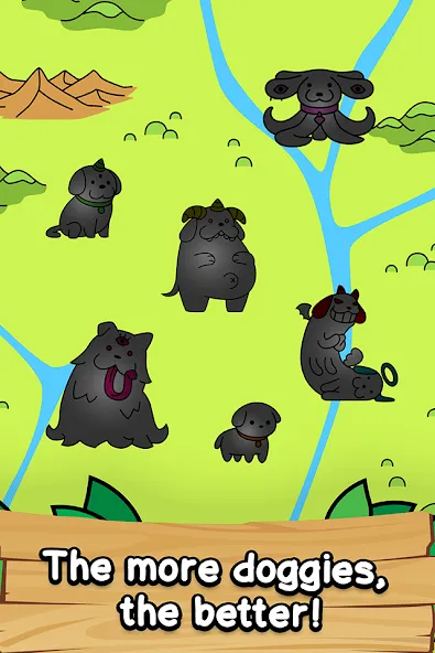 Dog Evolution: Idle Merge Game (Дог Эволюшн) МОД/Взлом [Меню, Бесконечные монеты и Открытые уровни] Screenshot 3