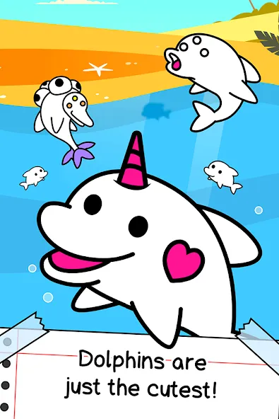 Dolphin Evolution: Idle Mutant (Дольфин эволюшн) МОД/Взлом [Много денег, Монет и Все открыто] Screenshot 1