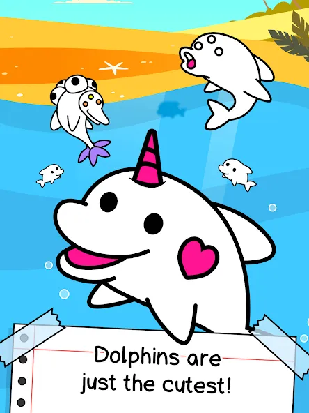 Dolphin Evolution: Idle Mutant (Дольфин эволюшн) МОД/Взлом [Много денег, Монет и Все открыто] Screenshot 5