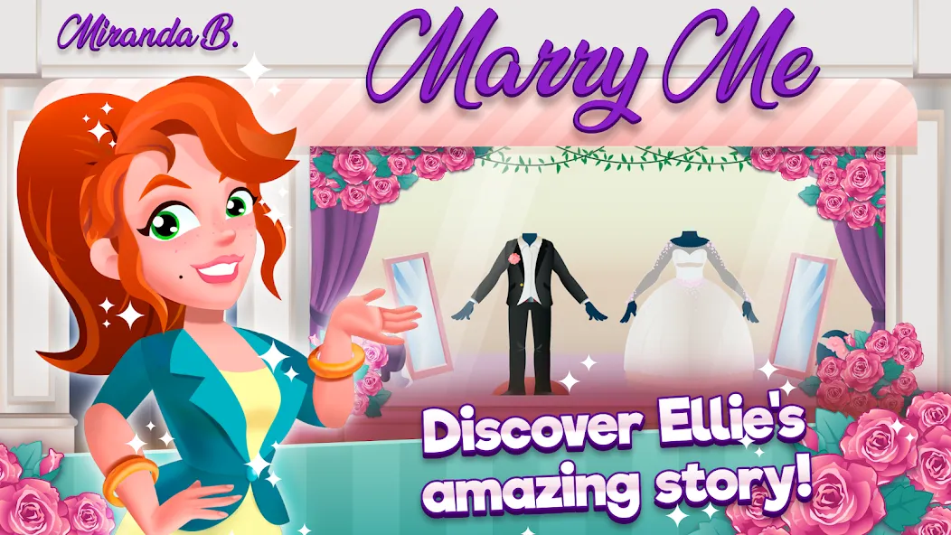 Ellie's Wedding: Dress Shop МОД/Взлом [Все открыто, Дополнительные деньги и Меню MOD] Screenshot 1