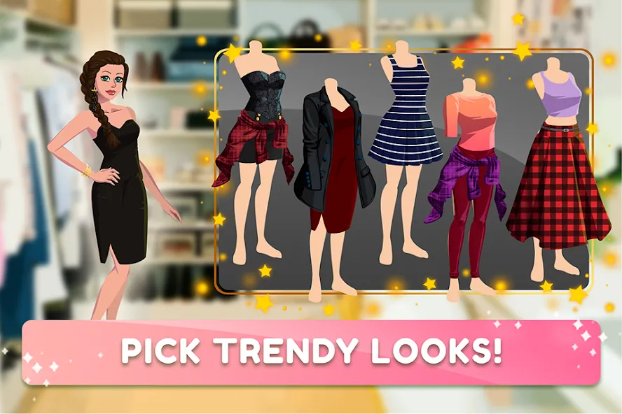 Fashion Fever 2: Dress Up Game (Фэшн Фивер 2) МОД/Взлом [Меню, Бесконечные монеты и Открытые уровни] Screenshot 2