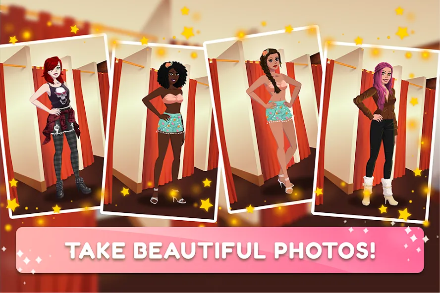 Fashion Fever 2: Dress Up Game (Фэшн Фивер 2) МОД/Взлом [Меню, Бесконечные монеты и Открытые уровни] Screenshot 4