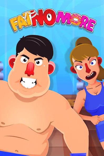 Fat No More: Sports Gym Game! (Фэт Но Море) МОД/Взлом [Все открыто, Дополнительные деньги и Меню MOD] Screenshot 5