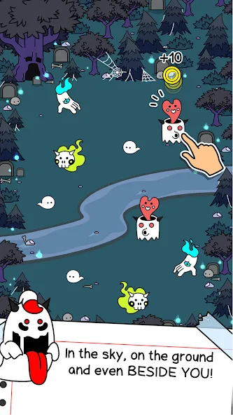 Ghost Evolution: Merge Spirits (Гост Эволюшн) МОД/Взлом [Бесконечные деньги, Монеты и Мега MOD] Screenshot 2