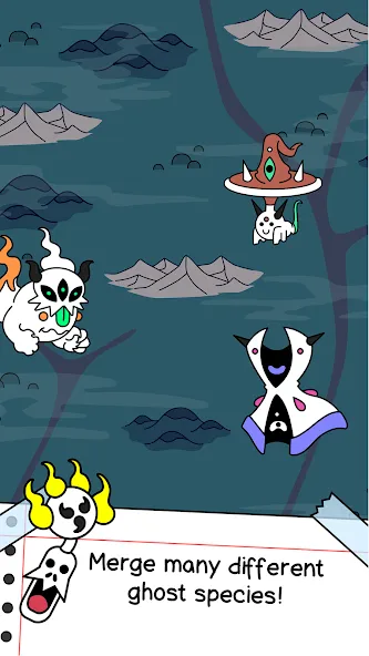 Ghost Evolution: Merge Spirits (Гост Эволюшн) МОД/Взлом [Бесконечные деньги, Монеты и Мега MOD] Screenshot 3