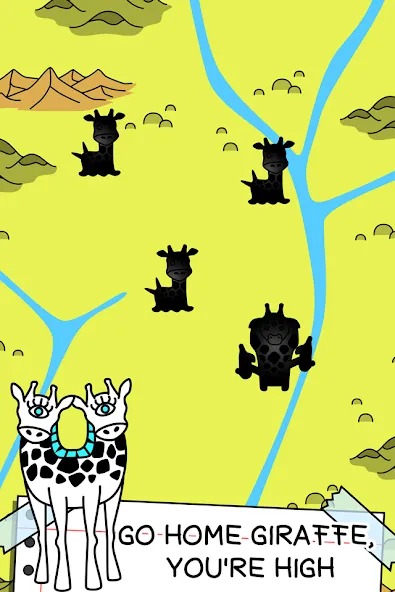 Giraffe Evolution: Idle Game (Жираф Эволюция) МОД/Взлом [Много денег, Монет и Все открыто] Screenshot 3